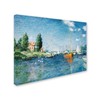 Trademark Fine Art Claude Monet 'Red Boats at Argenteuil' Canvas Art, 35x47 ALI10050-C3547GG